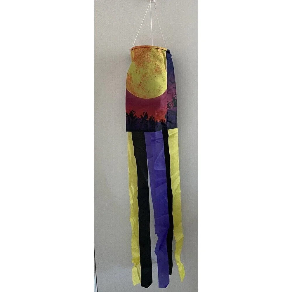Happy Halloween Banner  Halloween Outdoor Decoration SET OF 4 size 98